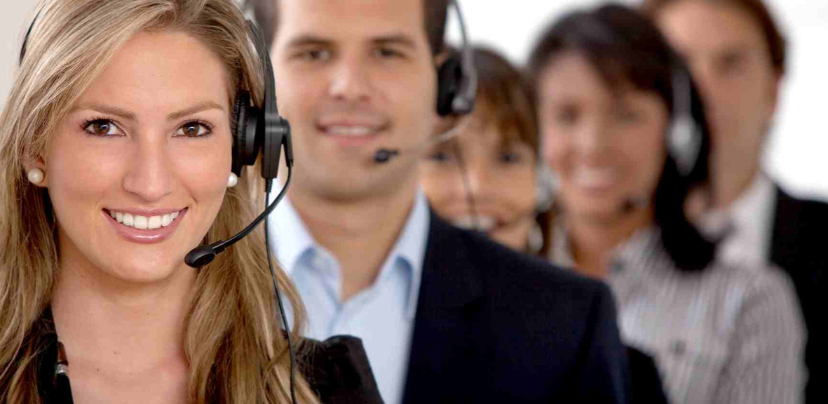 Customer service team