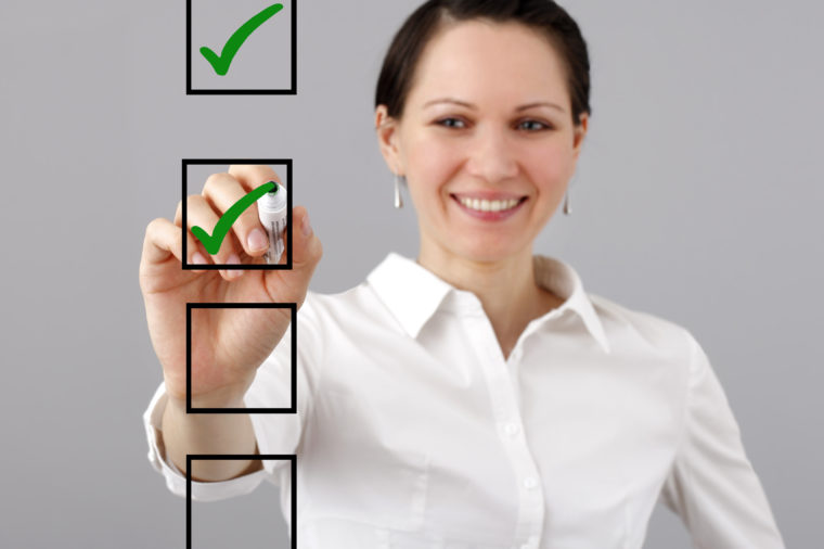 executive apartment checklist