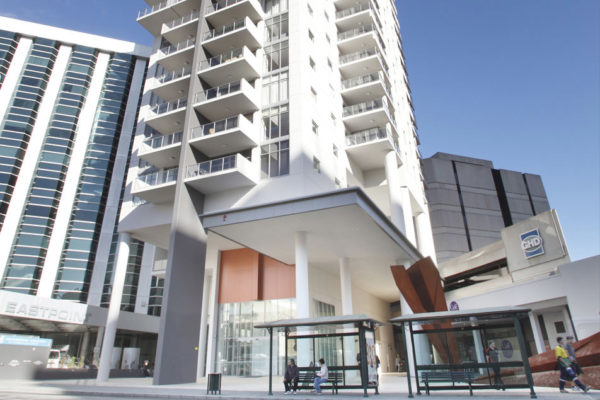 Adelaide Tce, Perth Apartment - street view