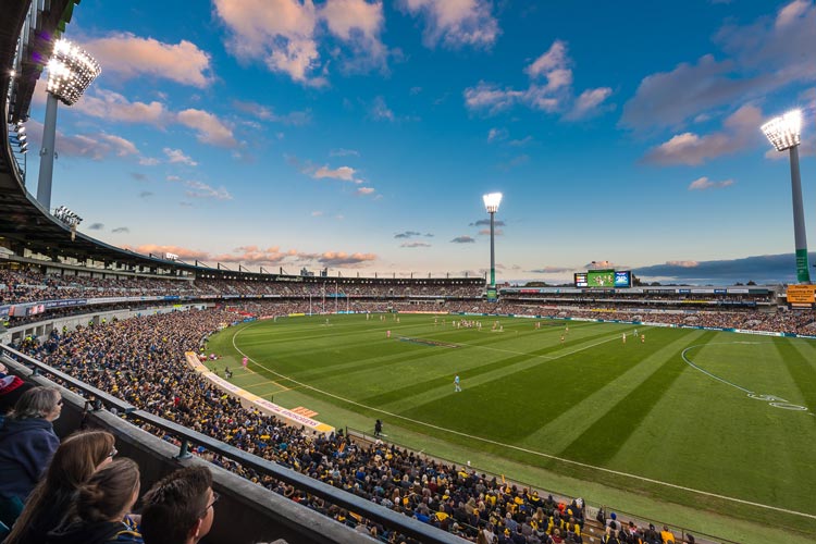 West Coast Eagles AFL game