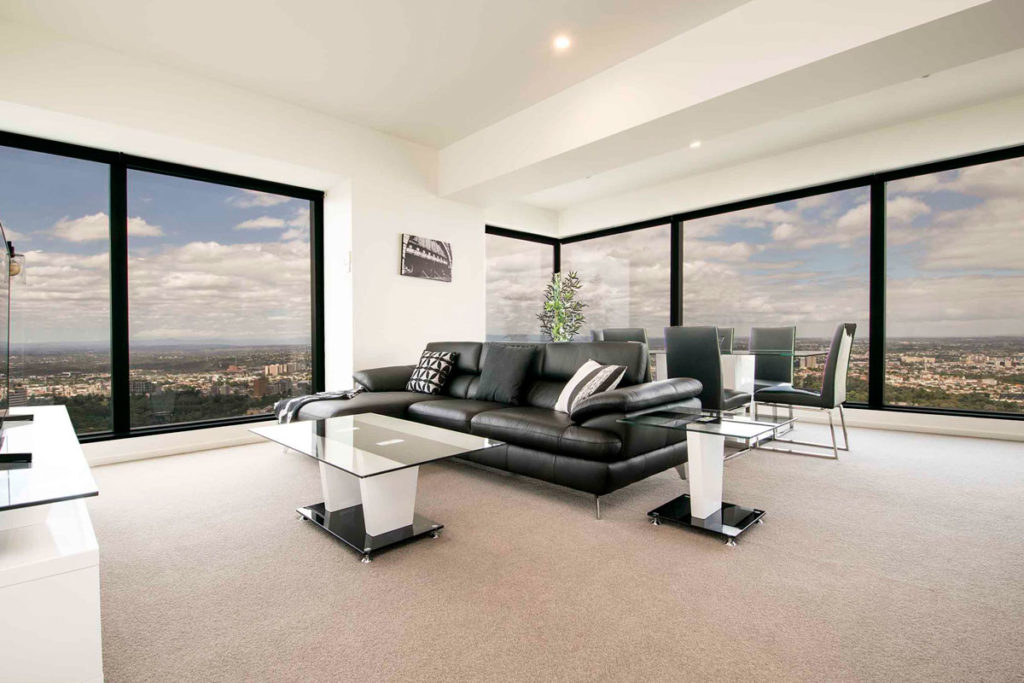 Eureka 1 bedroom apartment - living