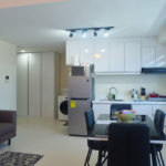 Icon Plaza Studio Apartment - BGC - kitchen, living and dining