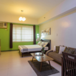 The Infinity studio apartments - living area