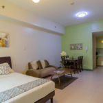 The Infinity studio apartments - lounge and kitchen