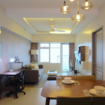 The Red Oak at Two Serendra - living and dining area