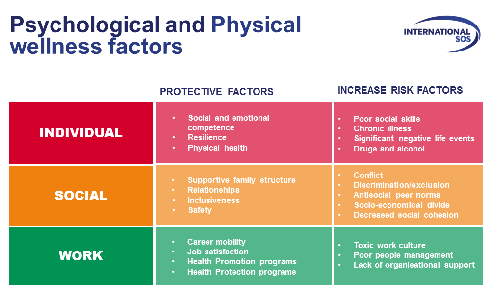 Figure 1 - Physical wellness factors
