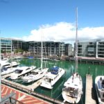 Auckland Viaduct Harbour 2 bedroom apartment - water view of yachts
