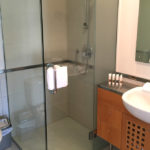 Auckland Viaduct Harbour 2 bedroom apartment - bathroom and shower