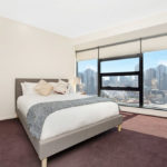 Eureka Tower apartment - bedroom