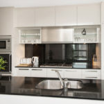 Eureka Tower apartment - kitchen