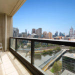 FWP Apartment 2106 - balcony and view of Melbourne CBD