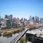 FWP Apartment 2106 - view of Melbourne CBD from the balcony
