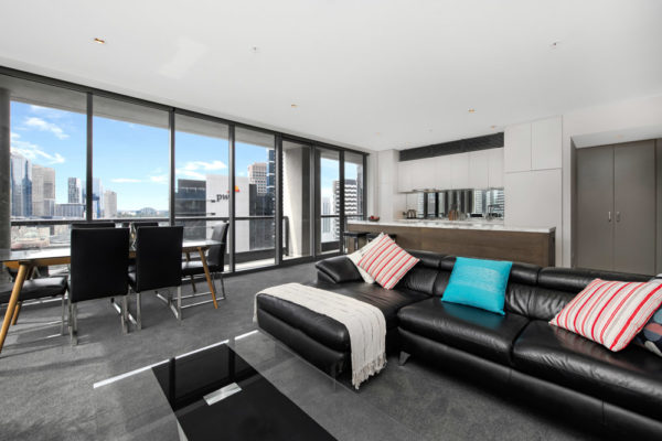 FWP Apartment 2106 - living room and dining