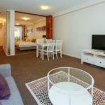 Apex Apartments, North Sydney - living and dining room