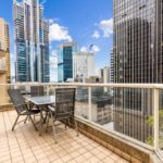 Bond St, Mantra apartment, Sydney - balcony