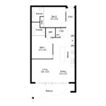 Condor Towers apartment - 135 floor plan