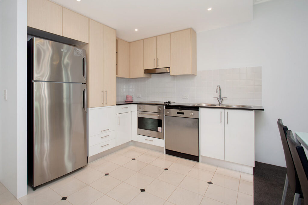 Mary St, Brisbane apartment - kitchen