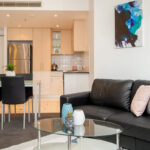 Mary St, Brisbane apartment - living and dining room