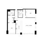 Apartment 2106 Freshwater Place floor plan