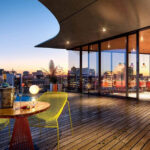 Queen St, Brisbane apartment - outdoor area