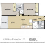 Ann St, Brisbane - Apartment floor plan