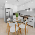 Ann St, Brisbane - Apartment dining and kitchen