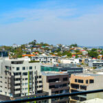 Ann St, Brisbane - Apartment balcony view