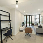 Queen St, Brisbane apartment - living room