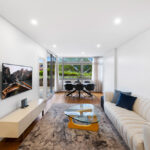 Shelley St, Sydney apartment - living room