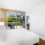 Shelley St, Sydney apartment - bedroom