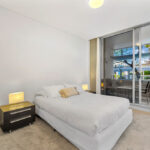 Shelley St, Sydney apartment 308 - bedroom