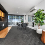 Village Docklands apartment 701 - dining and kitchen
