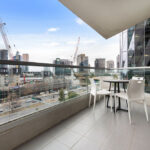 Village Docklands apartment 701 - balcony with view