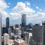 Lonsdale St, Melbourne - Apartment 4811 view of city