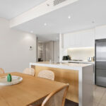 Shelley St, Sydney - apartment 602 kitchen and dining