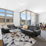 Shelley St, Sydney - apartment 1013 living and dining room