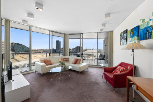 Shelley St, Sydney - apartment 1201 living room