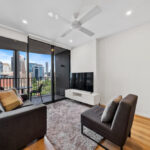 Spire Apartments, Brisbane Apartment 1208 - living room