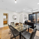 Spire Apartments, Brisbane Apartment 1208 - dining and living room