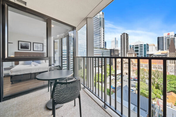 Spire Apartments, Brisbane Apartment 1208 - balcony