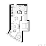 Spire Apartments, Brisbane Apartment 3506 - floor plan