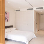 Pacific Highway, North Sydney apartment - bed and entry