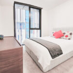 Flinders St, Adelaide apartment 805 - bedroom