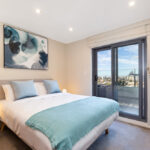 197 Walker Street, North Sydney apartment - bedroom