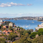 197 Walker Street, North Sydney apartment - harbour view from apartment