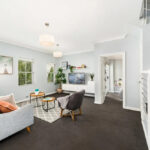 Ridge Street, North Sydney apartment - living room