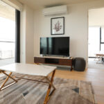 Realm apartments, Adelaide - two bedroom - living room