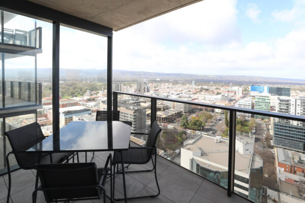 Realm apartments, Adelaide - two bedroom - balcony