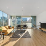 Hindmarsh Sq, Adelaide apartment 301 - living room
