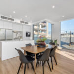 Hindmarsh Sq, Adelaide apartment 301 -dining and kitchen